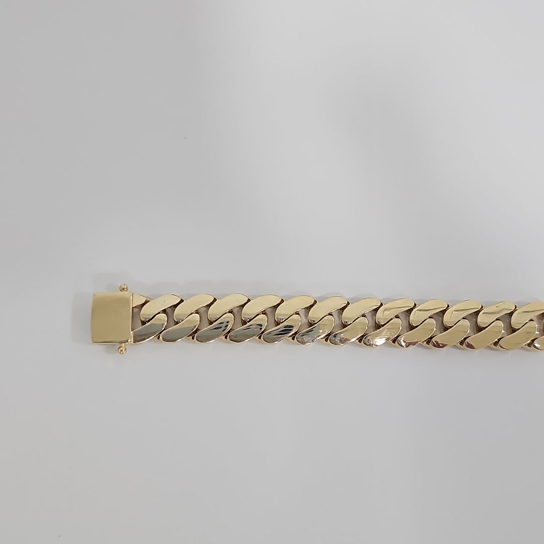 PULSERAS CABALLERO ORO 10K 16.7 (NUEVO)