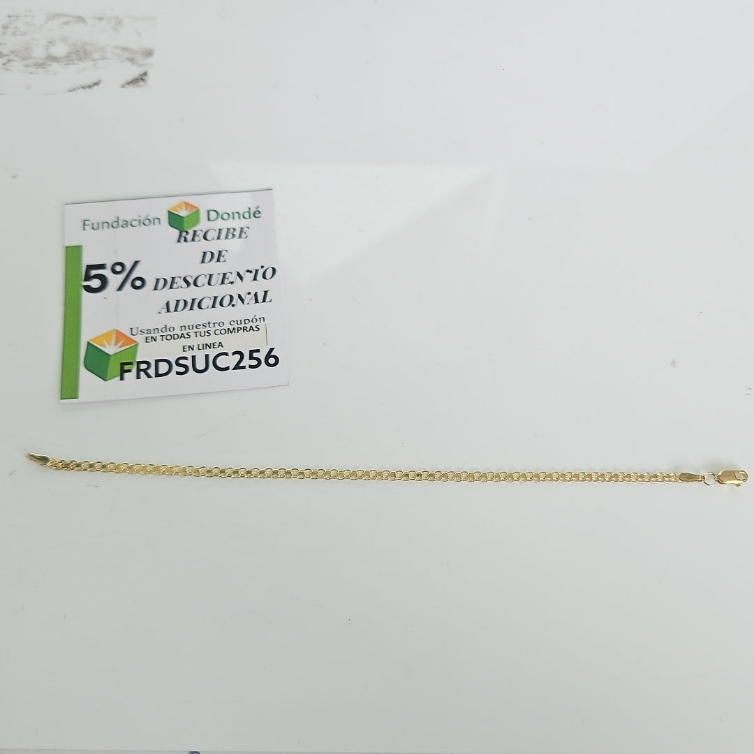 PULSERA BISMARK 14K 18 CM 2.4 GR (NUEVO)