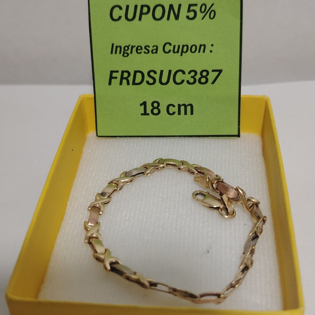 PULSERA ORO 10 K 2.6 GRMS (SEMINUEVO)