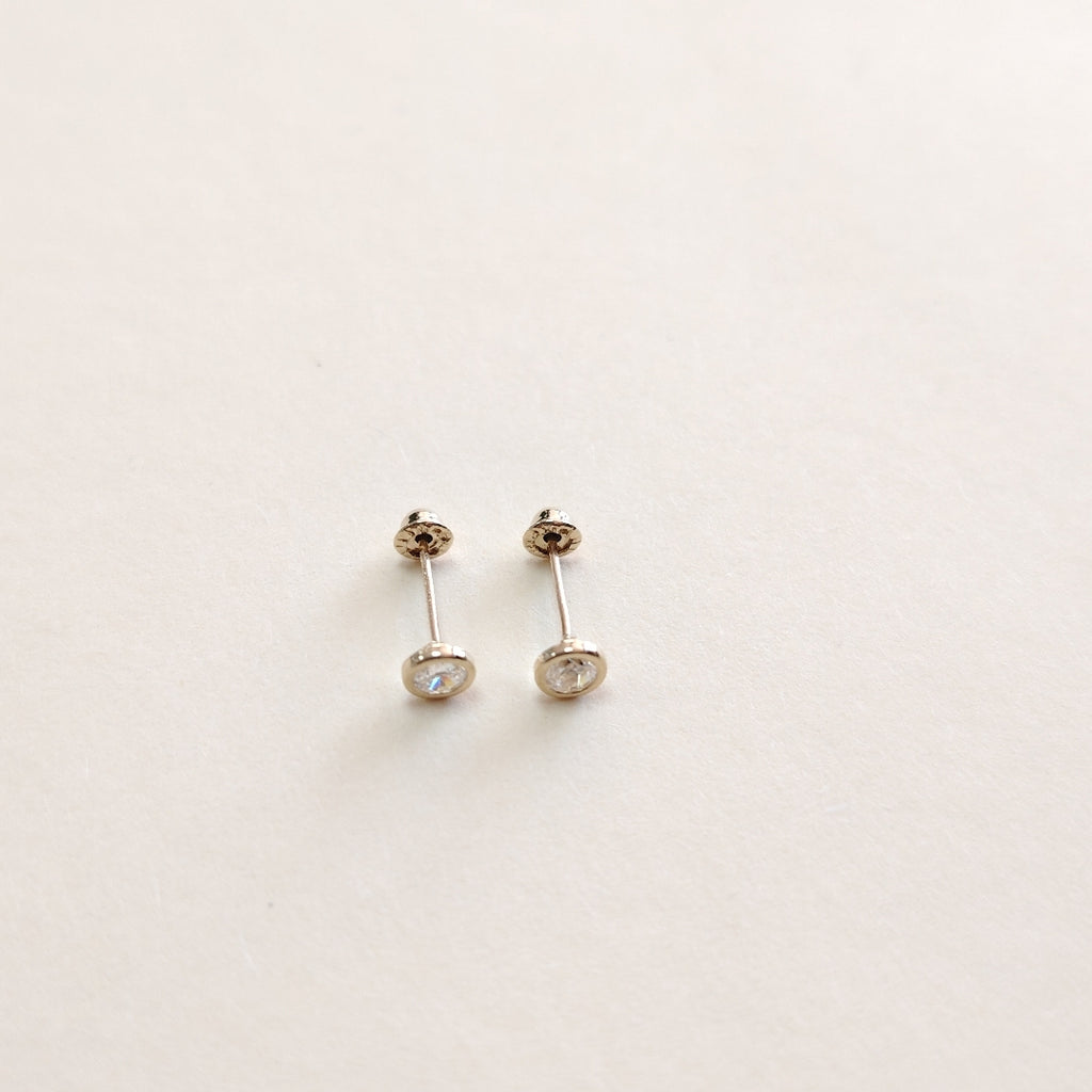 BROQUELES BROQUEL C CIRCONIA 14K 0.1501 GR (NUEVO)