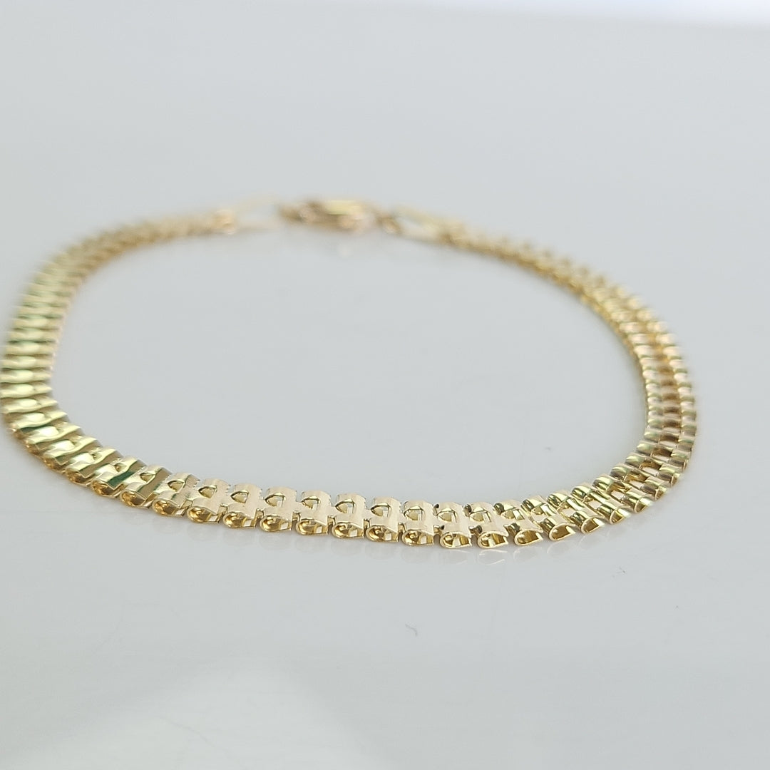 PULSERA ESPECIAL 14K 18 CM 4 GR (NUEVO)