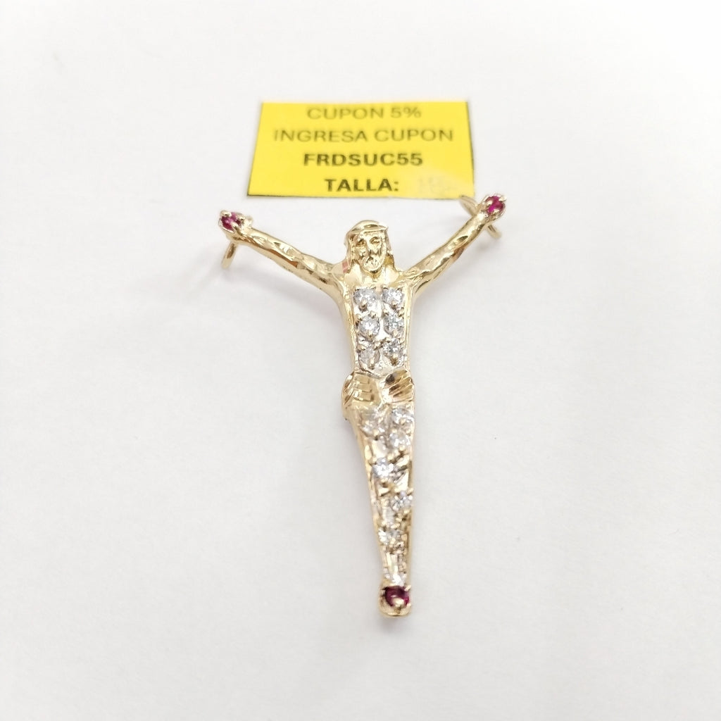 CRISTO OLIMPICO ORO 10 K 7.2 GRMS (SEMINUEVO)