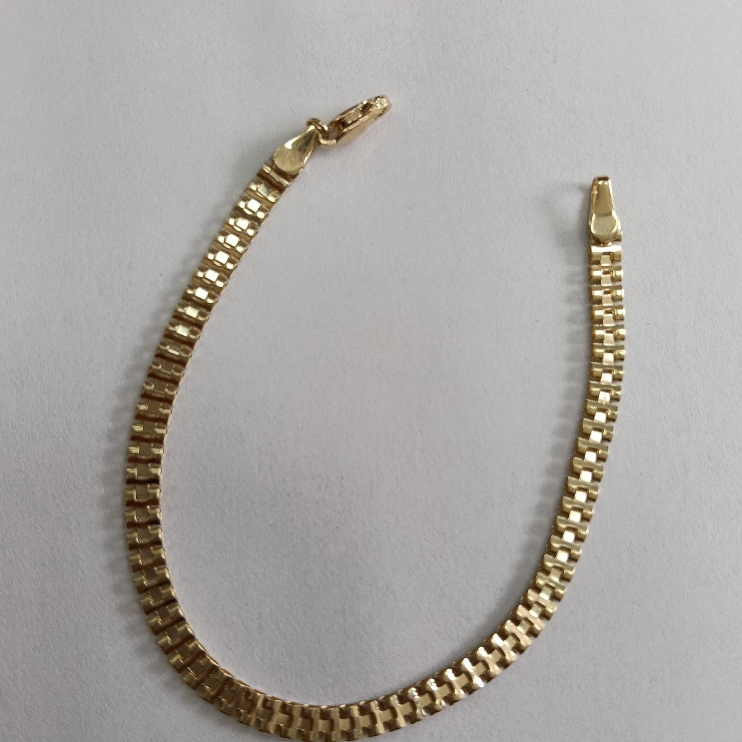 PULSERA ESPECIAL 14K 18 CM 4.1 GR (NUEVO)