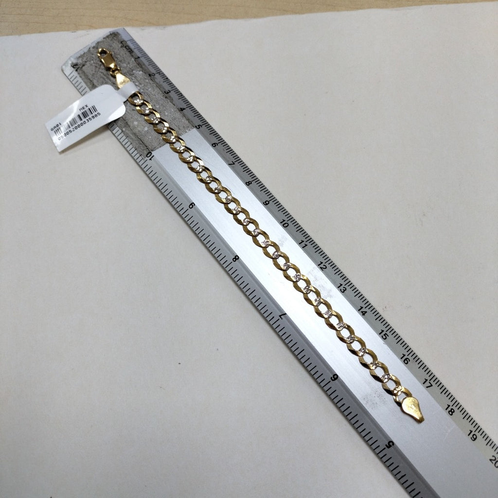 PULSERA BARBADA 14K 21 CM 5.5 GR (NUEVO)