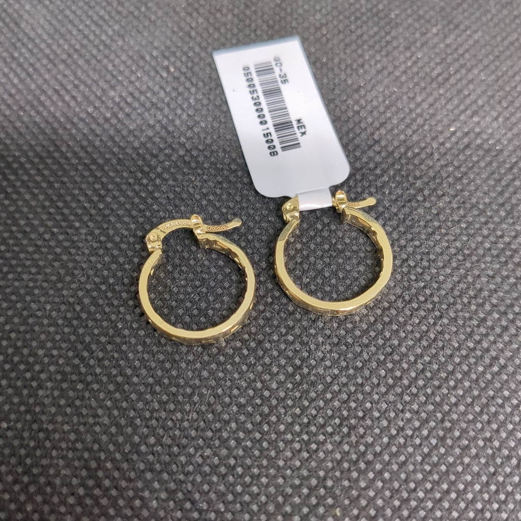 ARETES ARRACADAS FIG GRECAS 14K 1.8 GR (NUEVO)