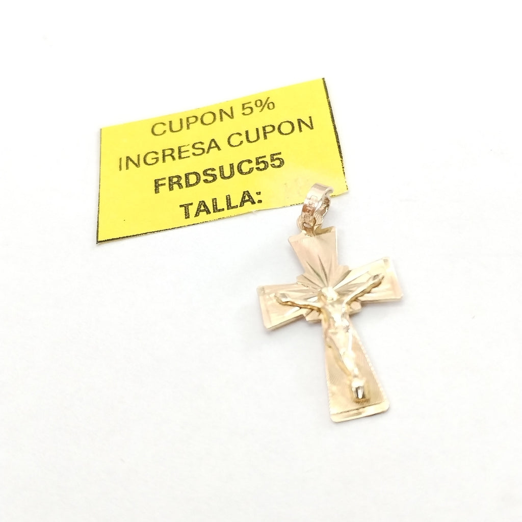 CRUCIFIJO ORO 10 K 1.4 GRMS (SEMINUEVO)