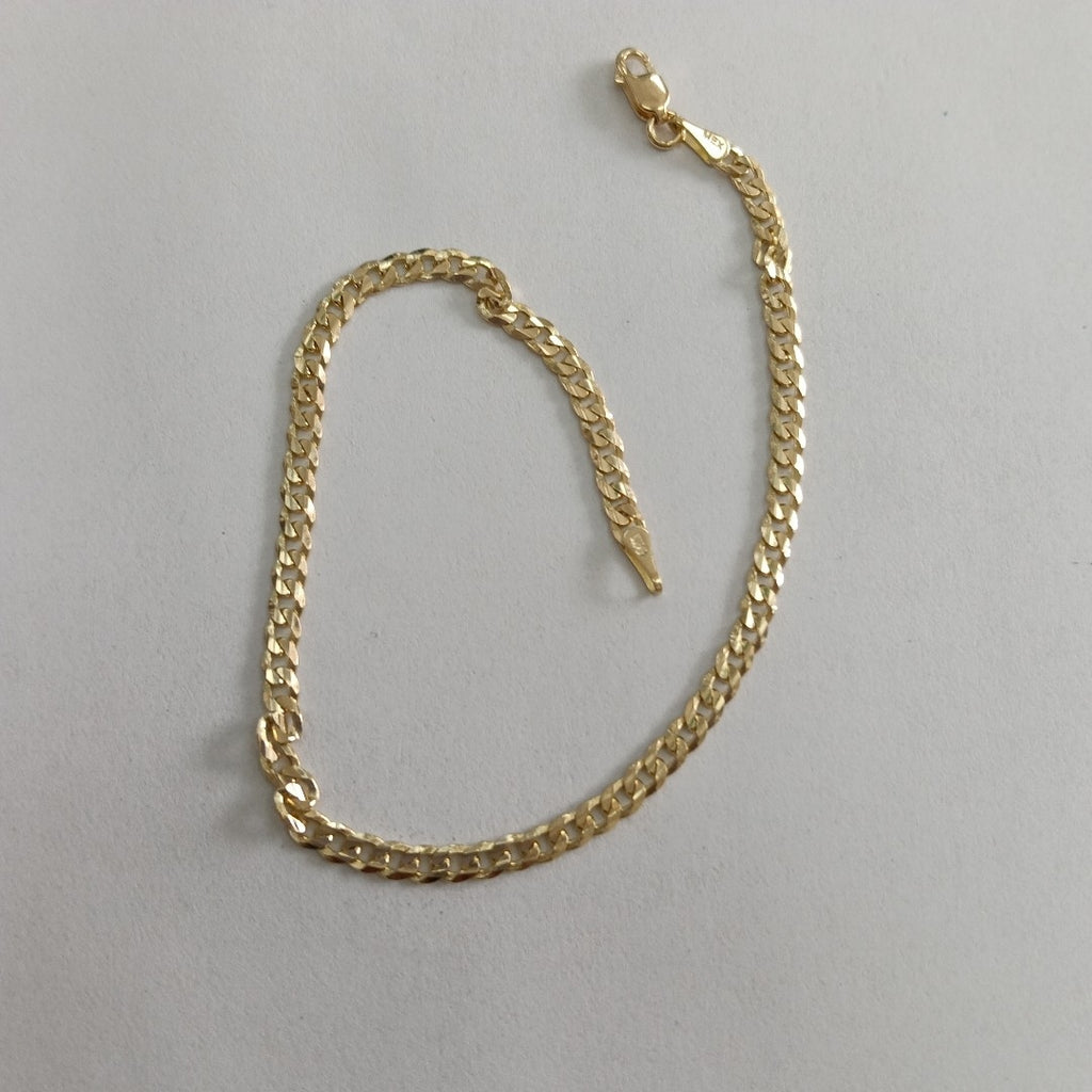 PULSERA BARBADA 14K 21 CM 3.6 GR (NUEVO)