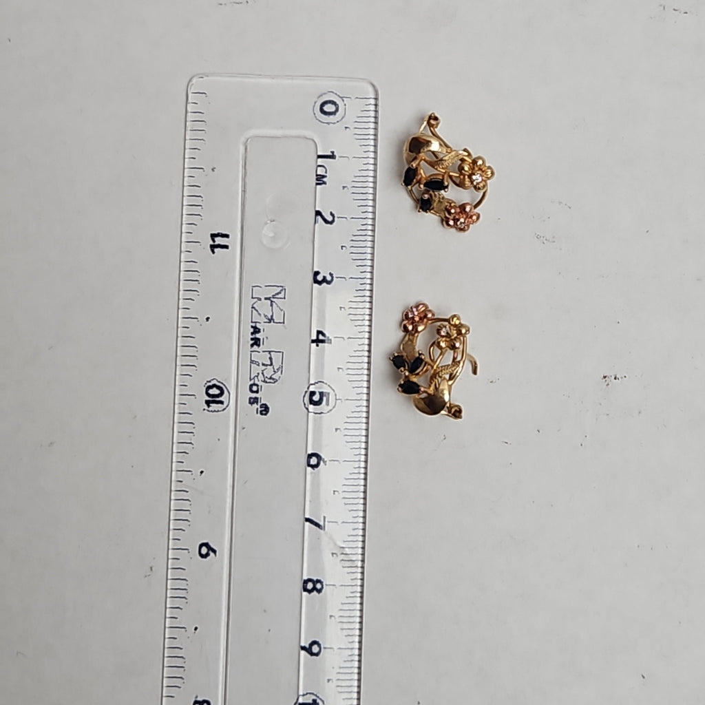 ARETES PAR ORO 8 K 3.9 GRMS (SEMINUEVO)