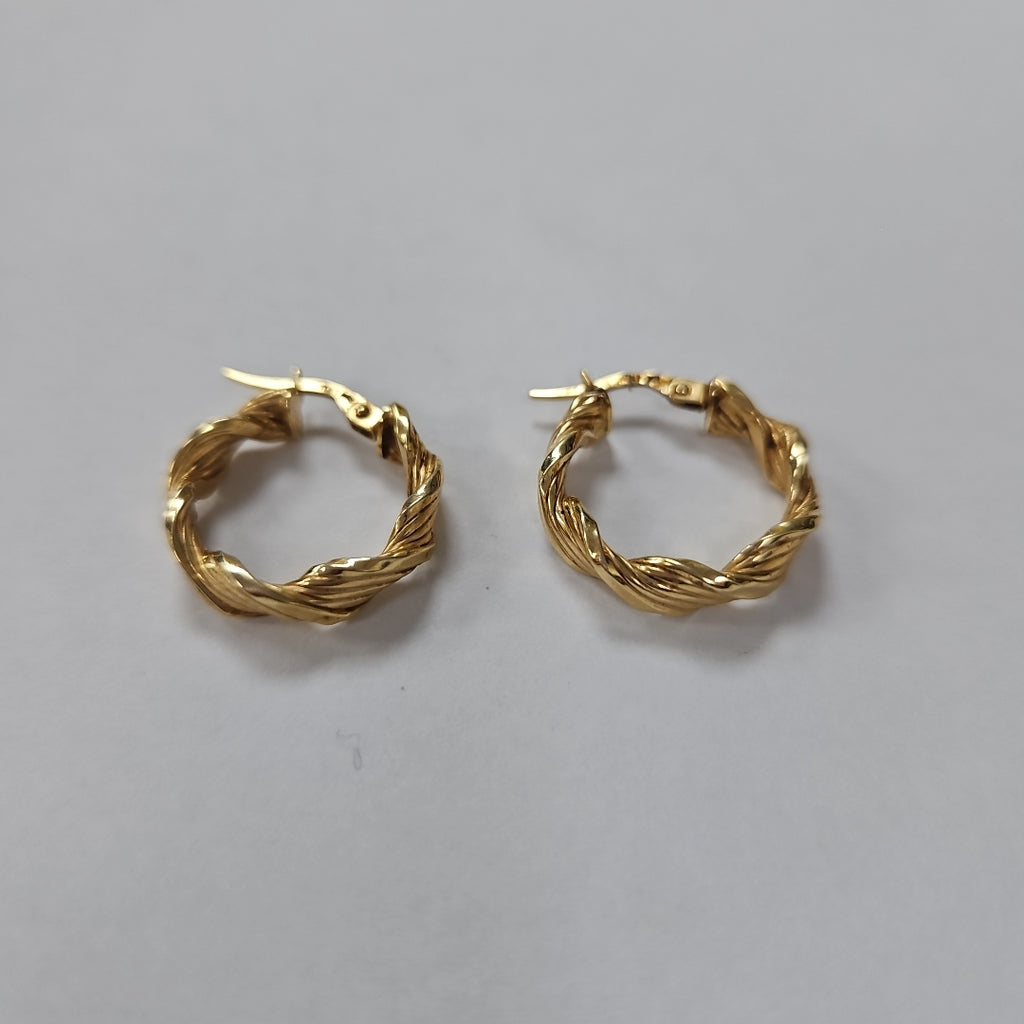 ARRACADAS PAR ORO 14 K 1,90 GRMS (SEMINUEVO)