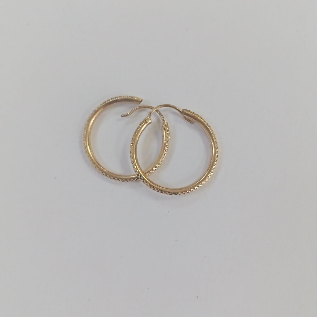 ARRACADAS PAR ORO 10 K 1.8 GRMS (SEMINUEVO)