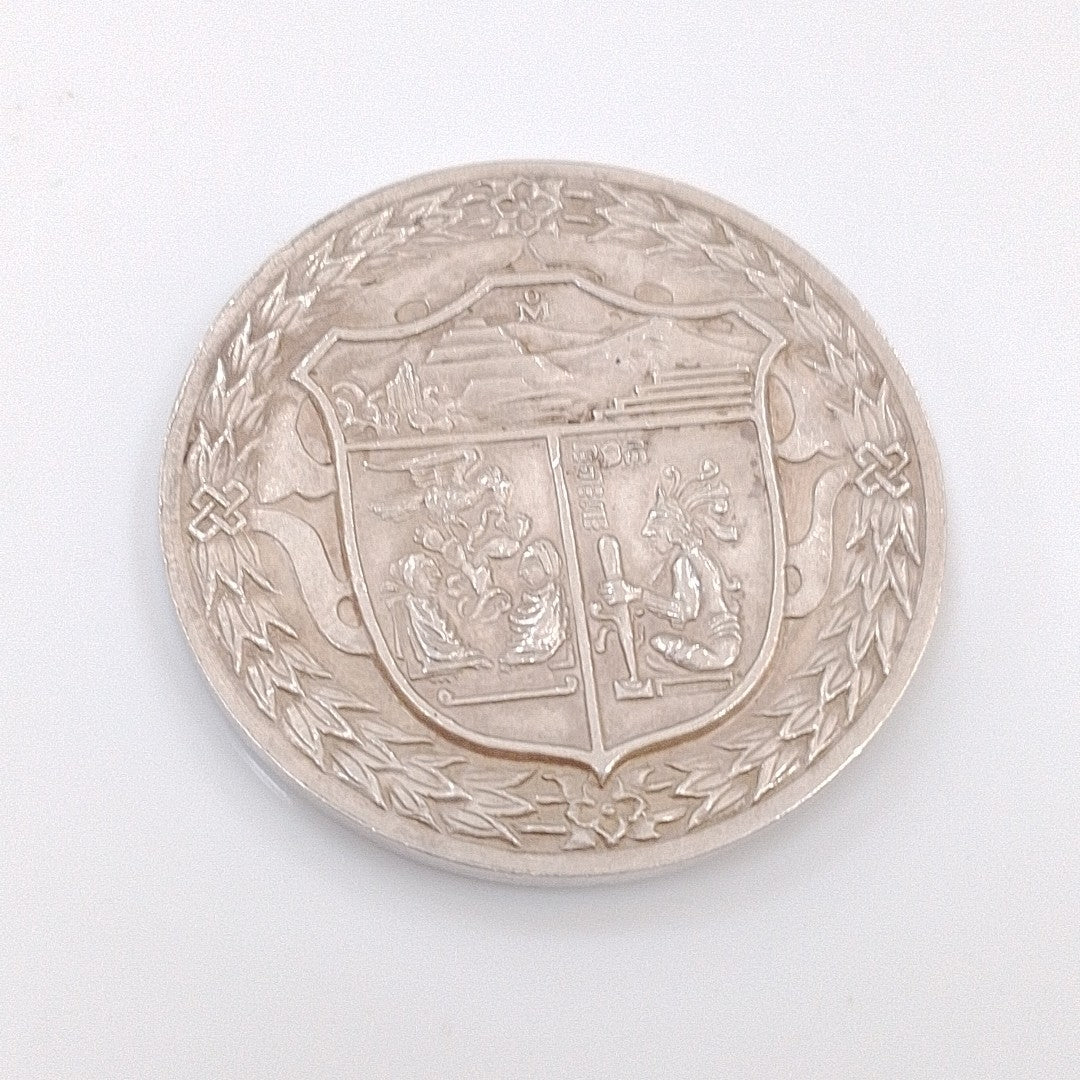 MEDALLA CONMEMORATIVA PLATA 24.9 GRMS (SEMINUEVO)