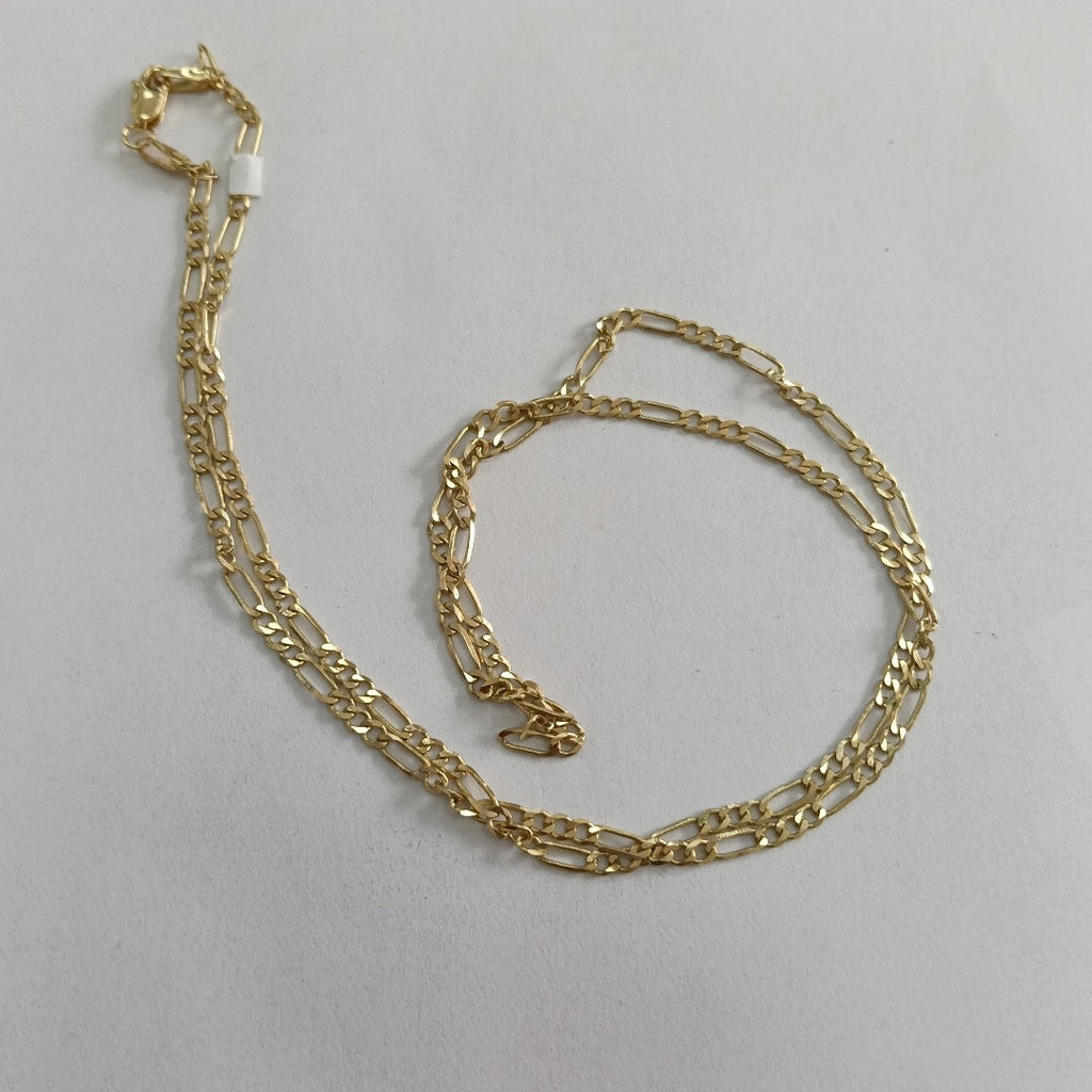 CADENA TEJIDO 3X1 14K 55 CM 5.2 GR (NUEVO)