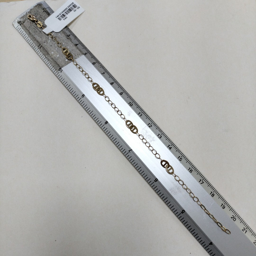 PULSERA ESPECIAL 14K 21 CM 1.8 GR (NUEVO)