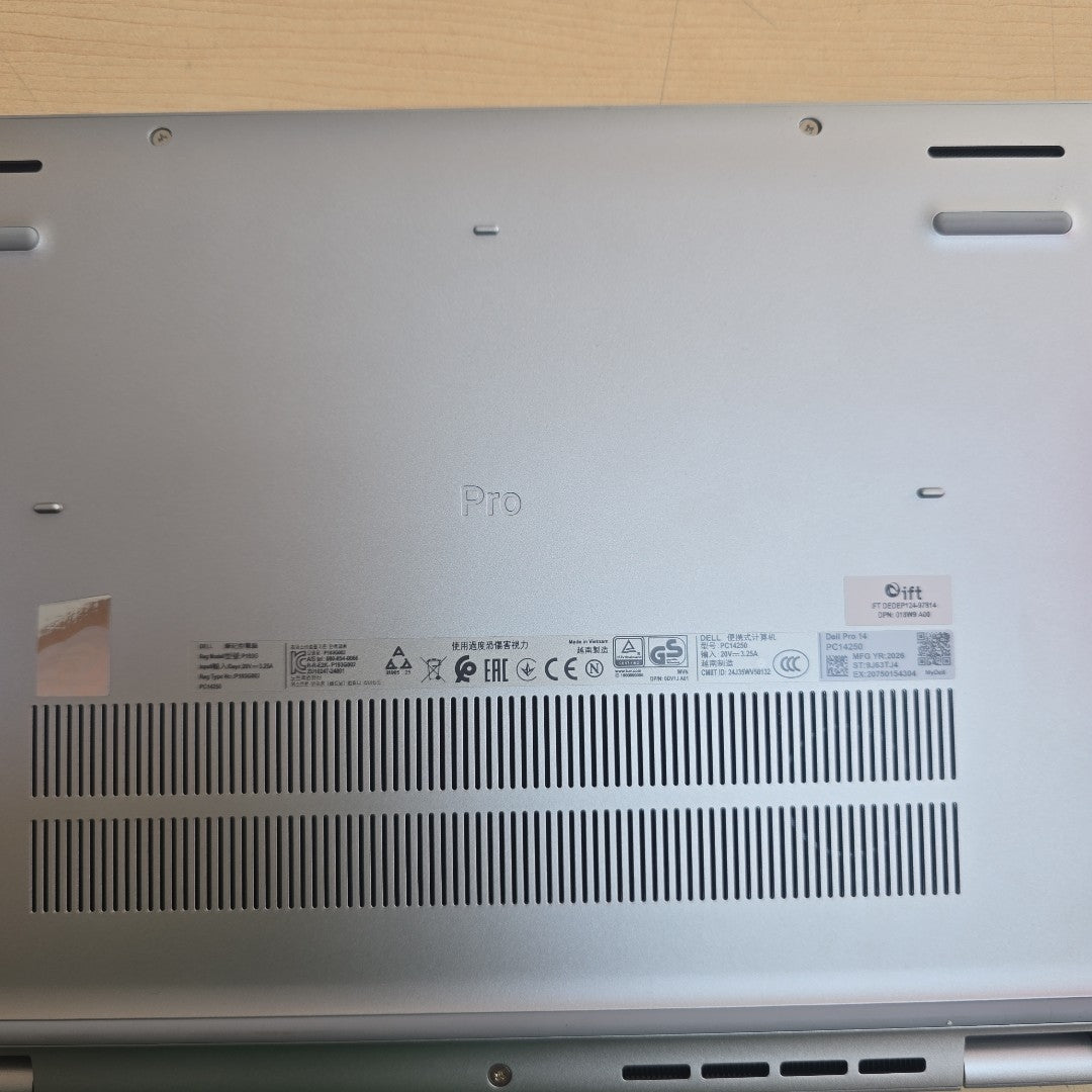 LAPTOP DELL PRO 14 (2025) 512 GB SSD 16 GB RAM (SEMINUEVO)