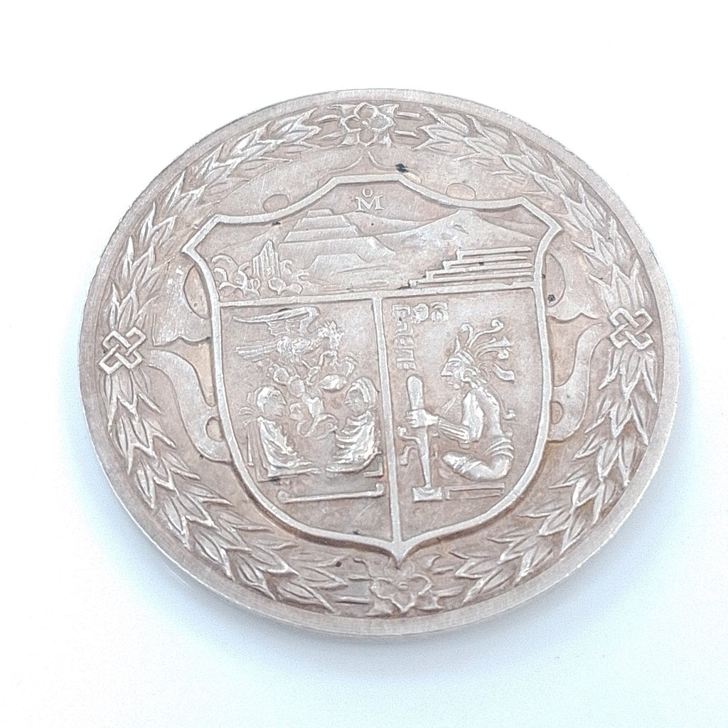 MEDALLA CONMEMORATIVA PLATA 25.1 GRMS (SEMINUEVO)