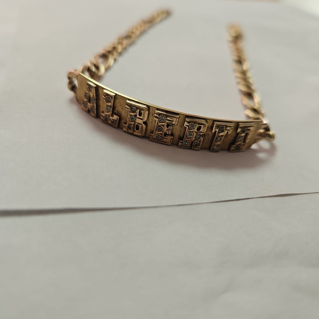 ESCLAVA ORO 14 K 16.4 GRMS (SEMINUEVO)