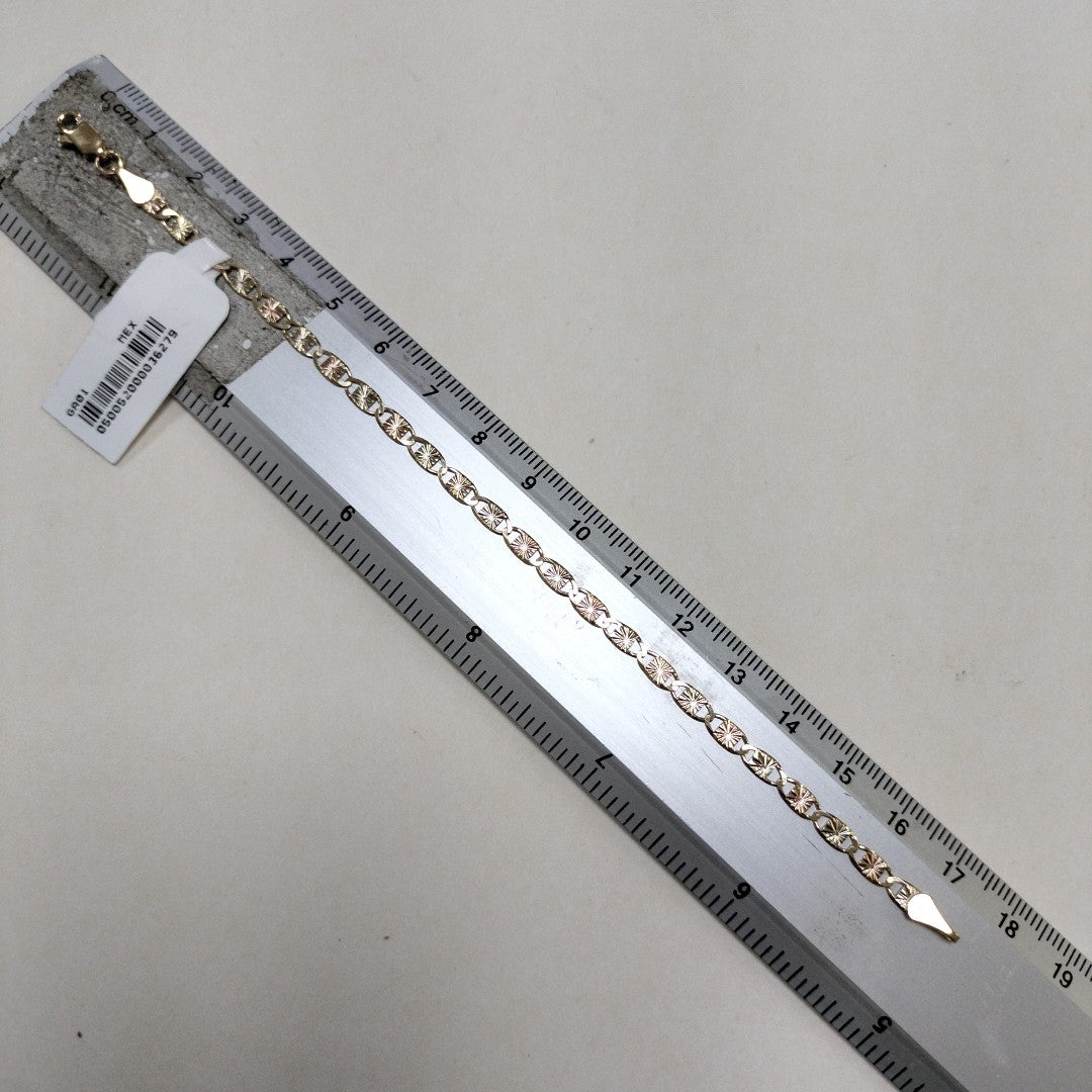 PULSERA GUCHI 14K 16 CM 2.7 GR (NUEVO)