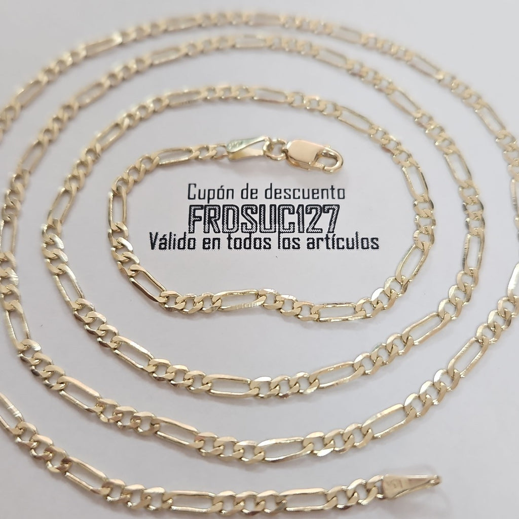 CADENA 3X1 10K 60 CM 4.6 GR (NUEVO)