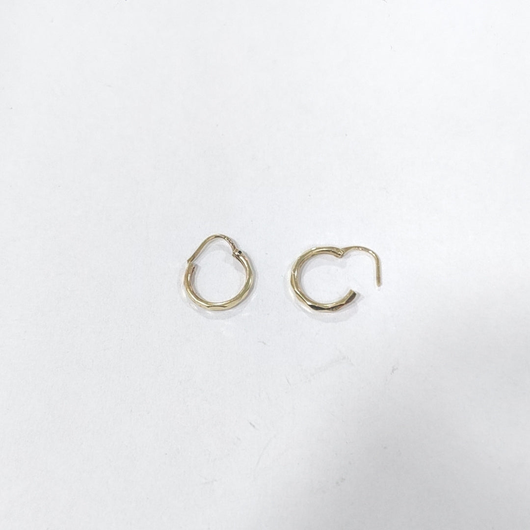 ARRACADAS PAR ORO 14 K 0.7 GRMS (SEMINUEVO)