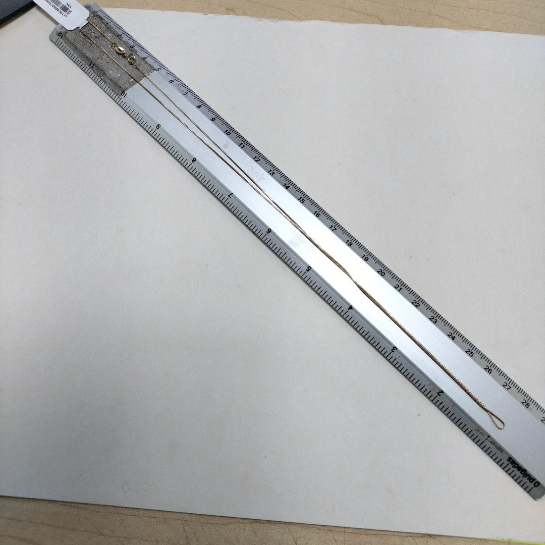 CADENA VENECIANO 14K 55 CM 1.7 GR (NUEVO)