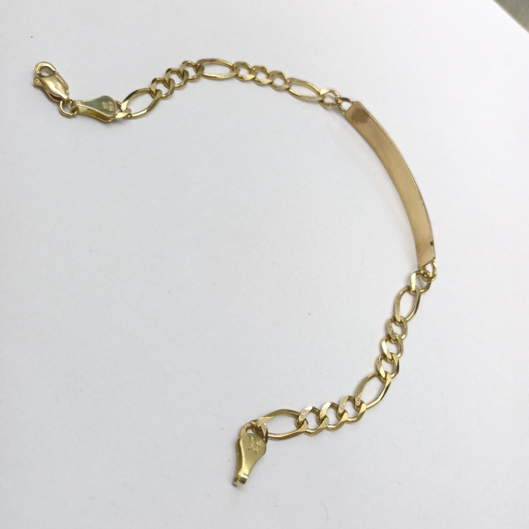 ESCLAVA ORO 10 K 8.4 GRMS (SEMINUEVO)