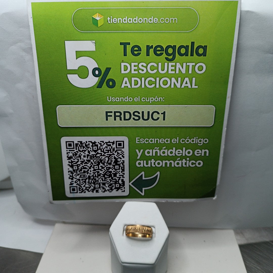 ARGOLLA ORO 14 K 2,60 GRMS (SEMINUEVO)