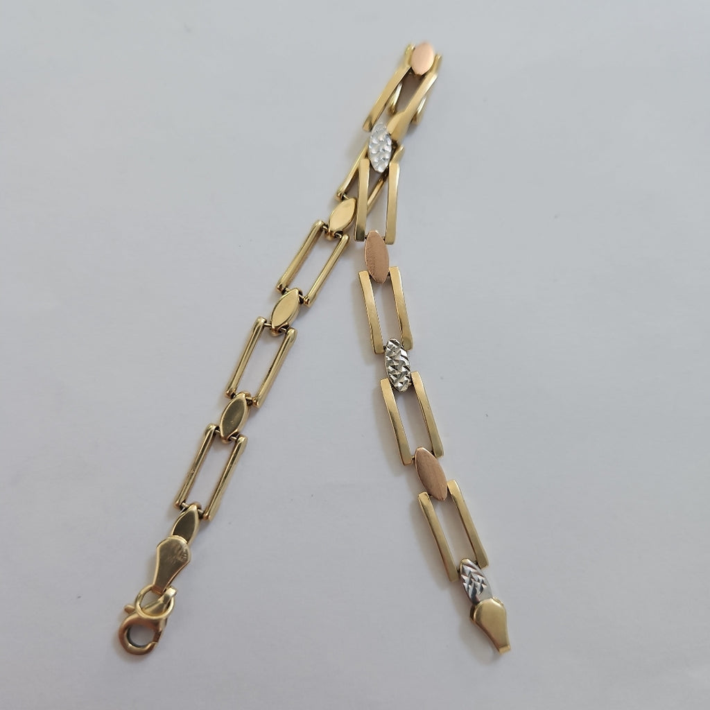 PULSERA ORO,RODIADO 14 K 5,60 GRMS (SEMINUEVO)