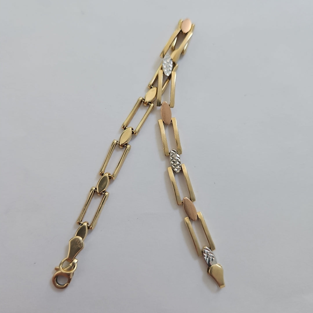 PULSERA ORO,RODIADO 14 K 5,60 GRMS (SEMINUEVO)