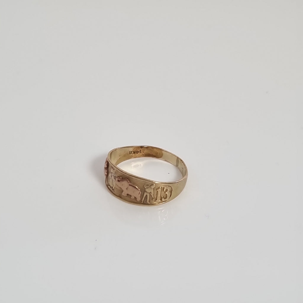 ANILLITO ORO 10 K 1.8 GRMS (SEMINUEVO)