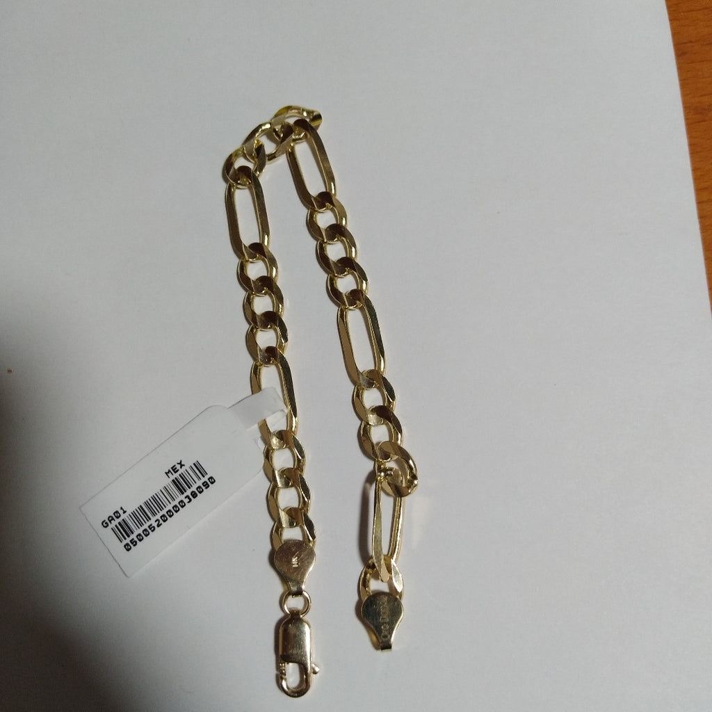 PULSERA 3X1 14K 21 CM 14 GR (NUEVO)