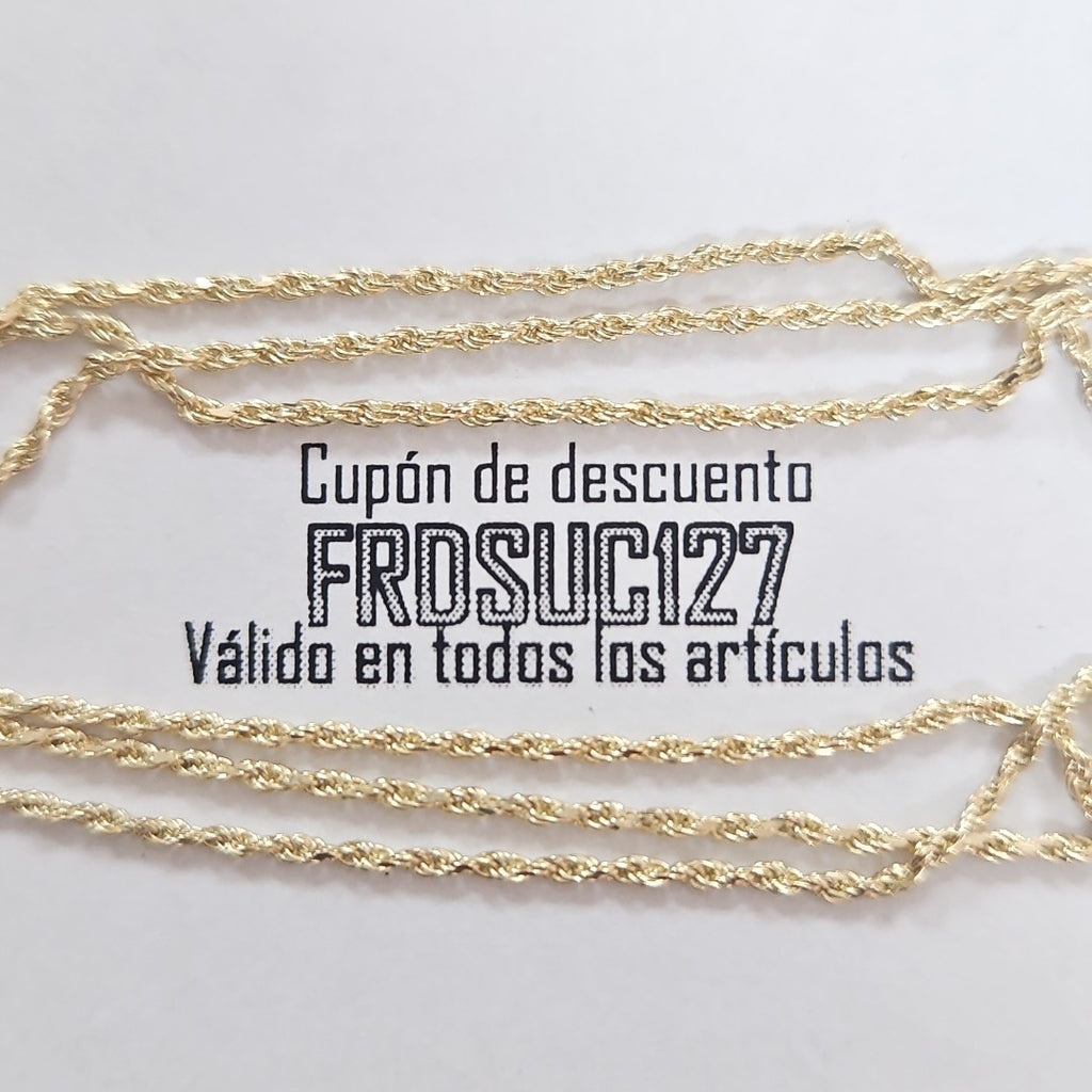 CADENA TORZAL 14K 55 CM 2.9 GR (NUEVO)