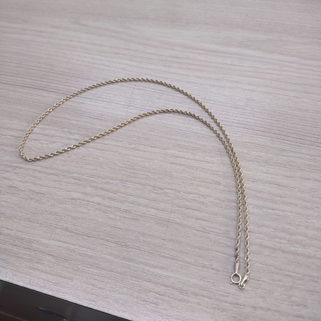 CADENA ORO 14 K 2.1 GRMS (SEMINUEVO)