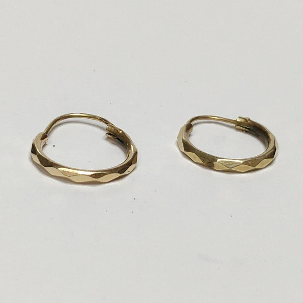 ARRACADAS PAR ORO 10 K 0.6 GRMS (SEMINUEVO)