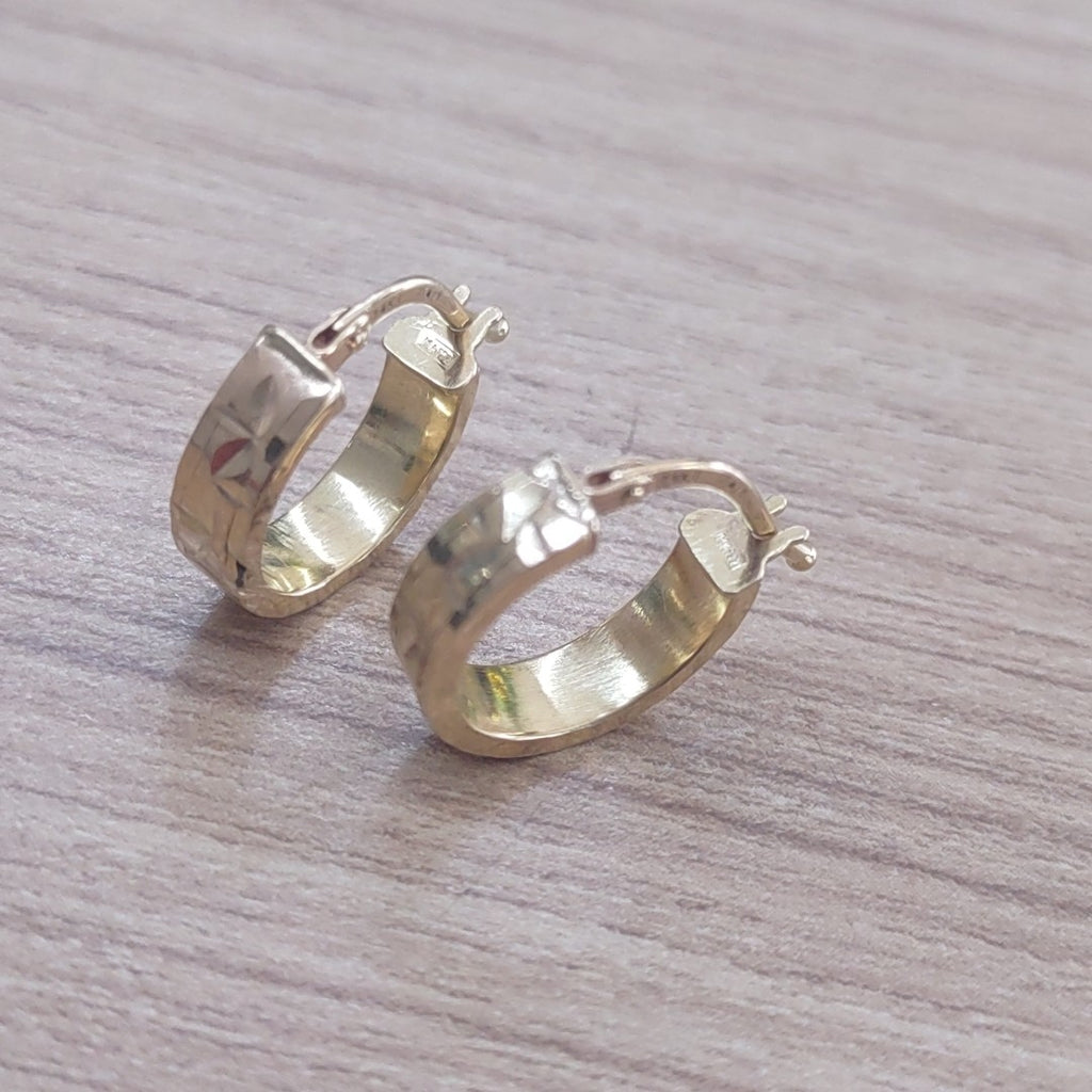 ARRACADAS PAR ORO 14 K 2.8 GRMS (SEMINUEVO)