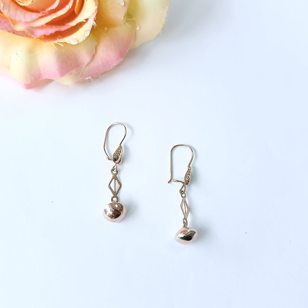 ARETES PAR ORO 10 K 2.3 GRMS (SEMINUEVO)