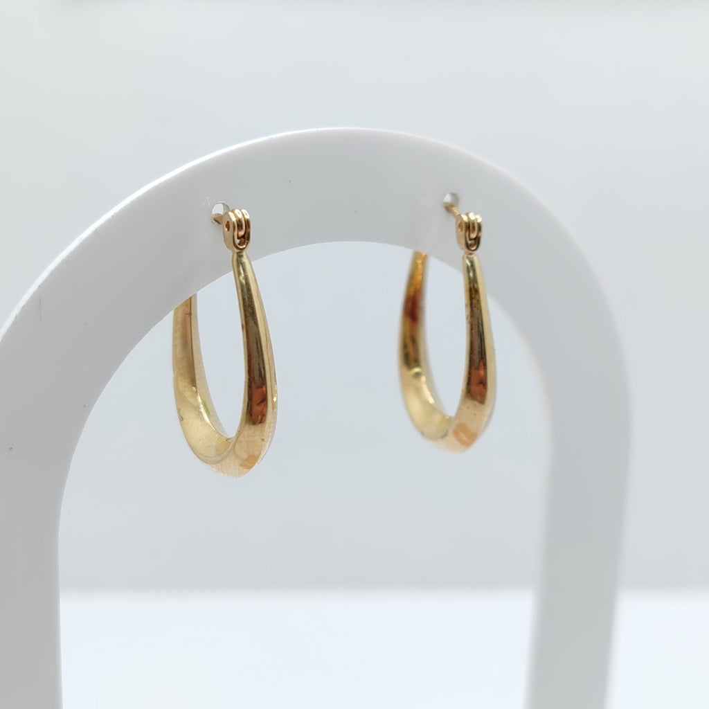 ARRACADAS PAR ORO 14 K 1.5 GRMS (SEMINUEVO)