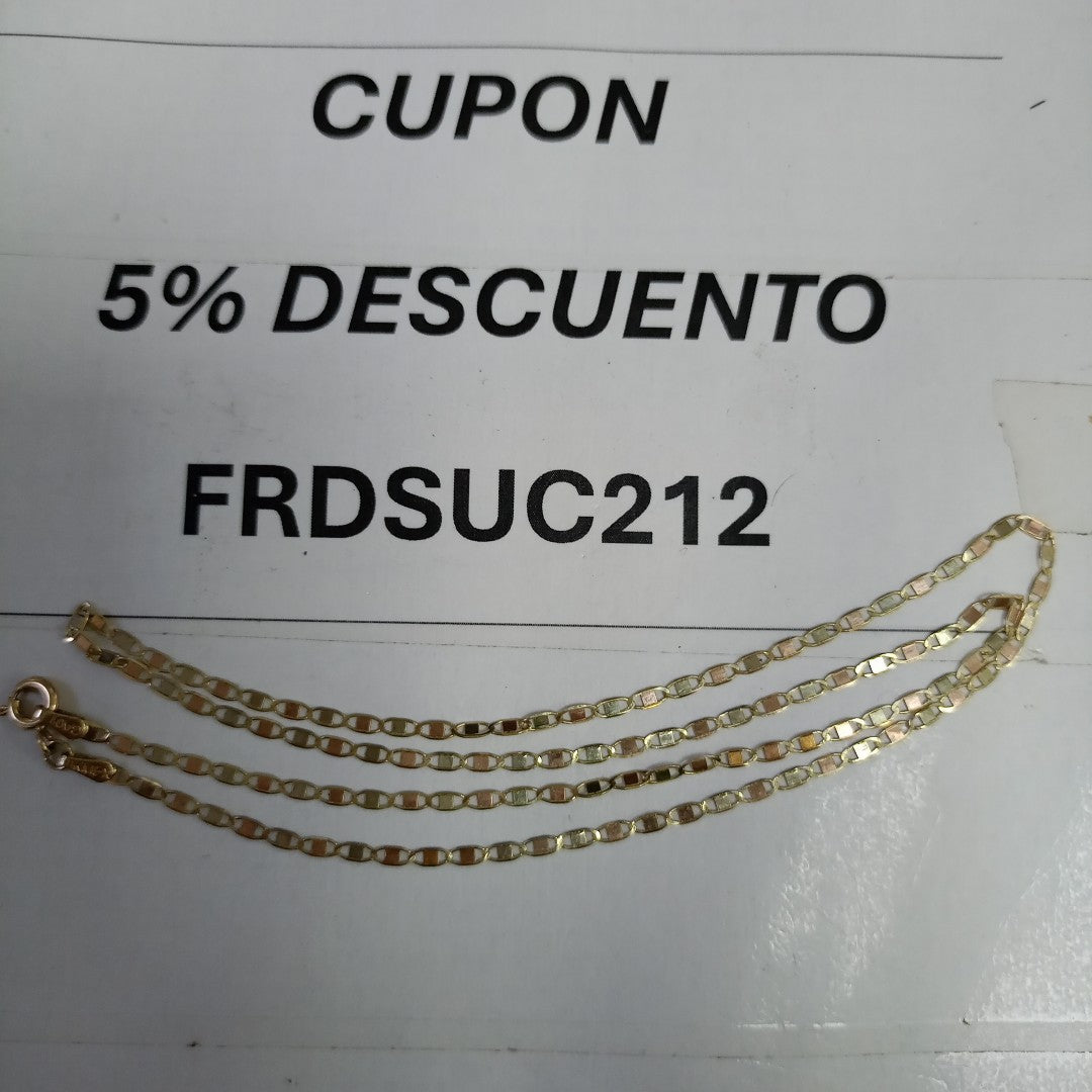 CADENA ORO 10 K 2.6 GRMS (SEMINUEVO)