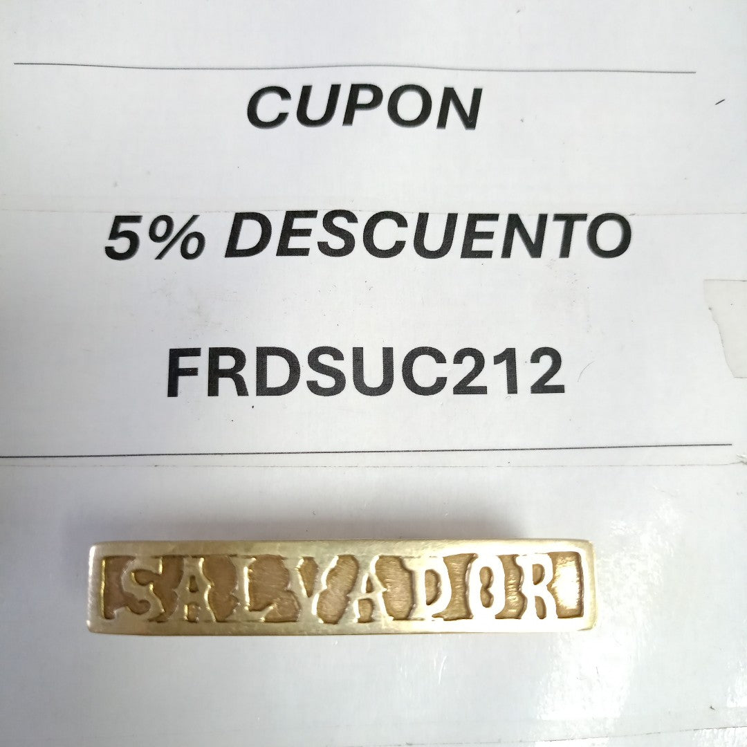 ANILLO ORO 10 K 16.3 GRMS (SEMINUEVO)