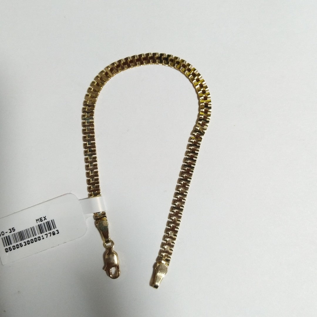 PULSERA ESPECIAL 14K 18 CM 4 GR (NUEVO)