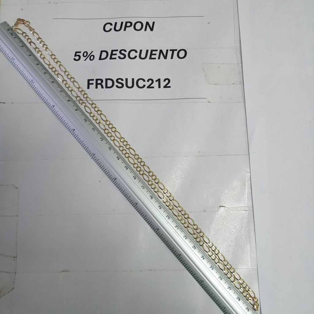 CADENA ORO 10 K 7.4 GRMS (SEMINUEVO)