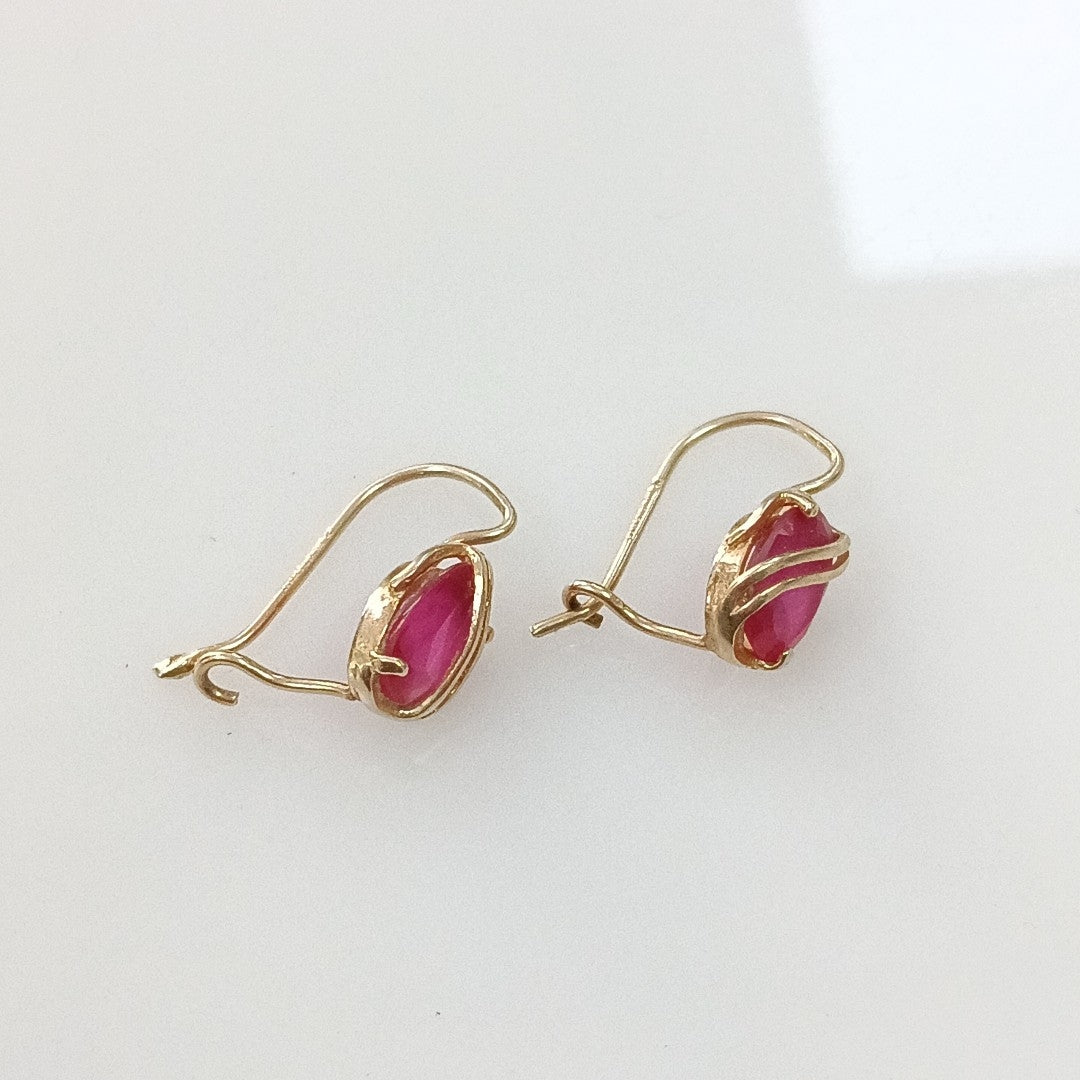 ARETES PAR ORO 10 K 1,70 GRMS (SEMINUEVO)