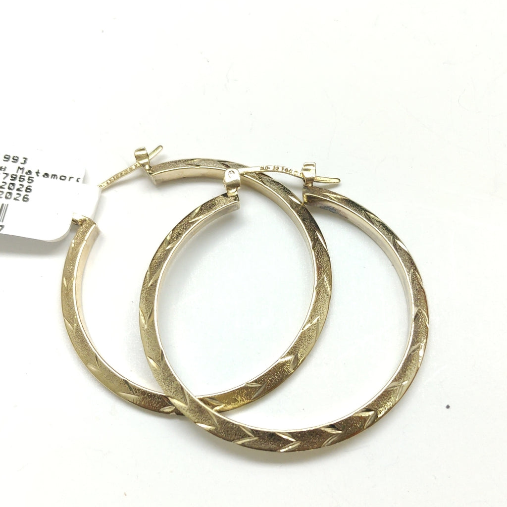 ARRACADAS PAR ORO 14 K 4.7 GRMS (SEMINUEVO)