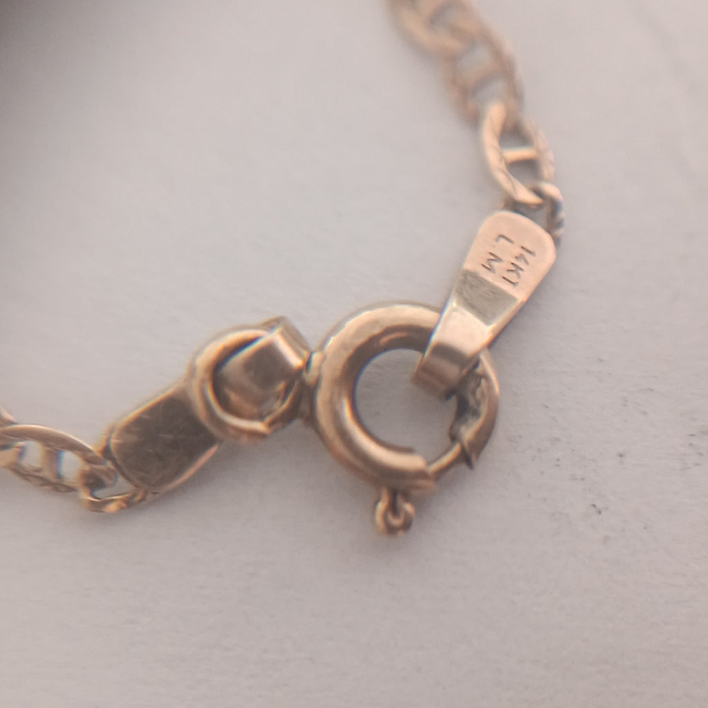 PULSERA ORO 14 K 1.2 GRMS (SEMINUEVO)