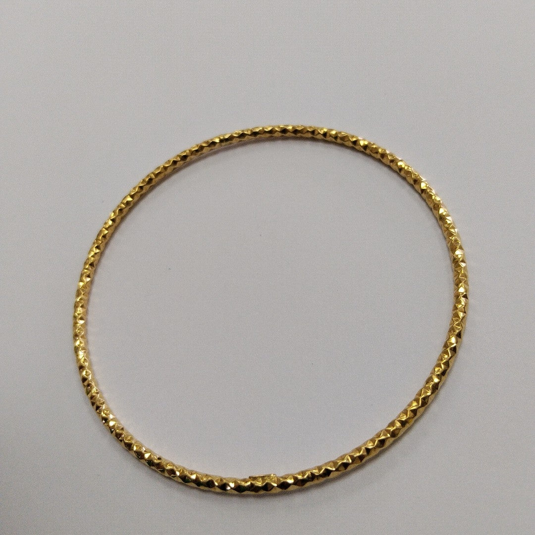 PULSERA RIGIDA ORO 14 K 2.5 GRMS (SEMINUEVO)