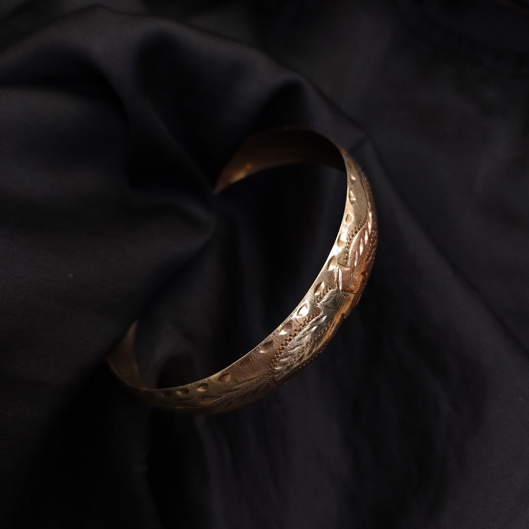 PULSERA RIGIDA ORO 8 K 8.2 GRMS (SEMINUEVO)