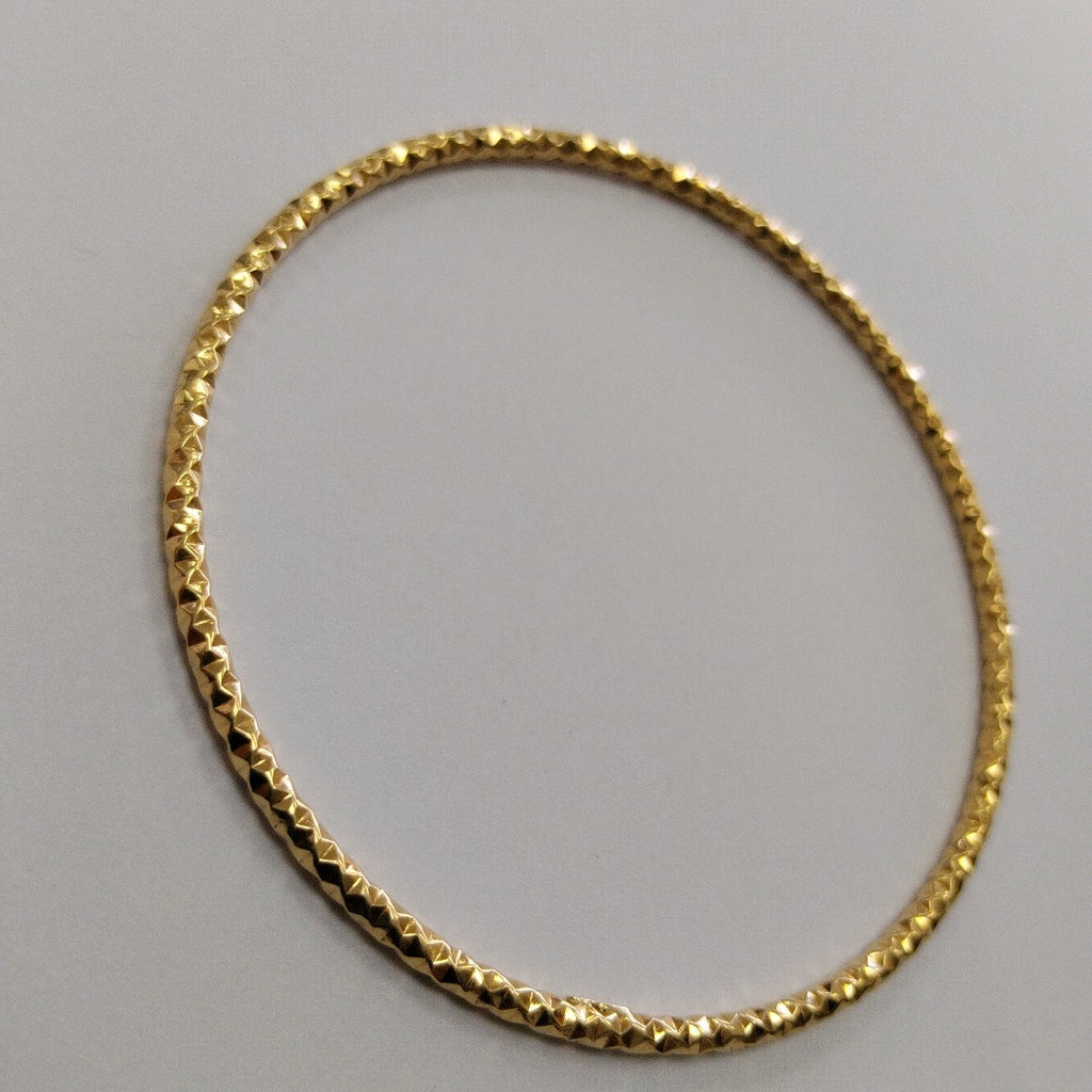 PULSERA RIGIDA ORO 14 K 2.5 GRMS (SEMINUEVO)