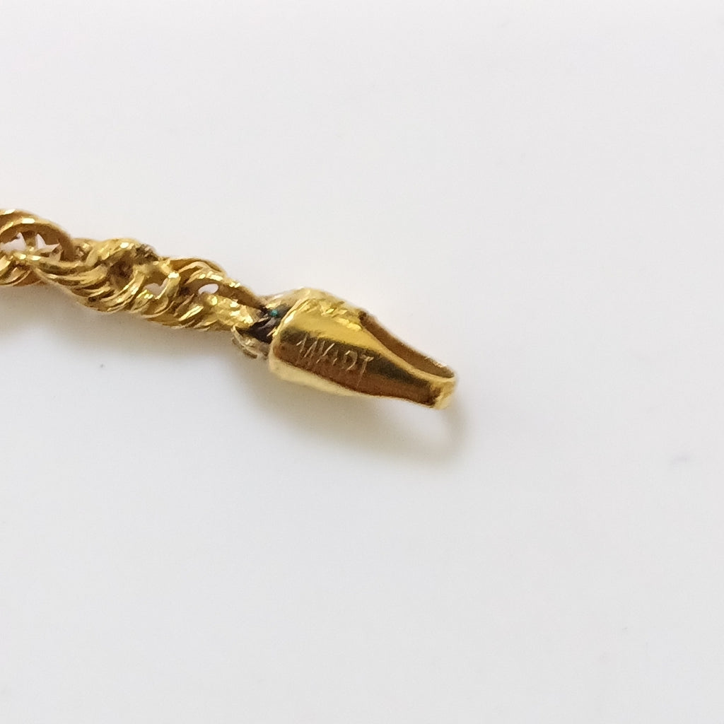 PULSERA ORO 14 K 1.9 GRMS (SEMINUEVO)