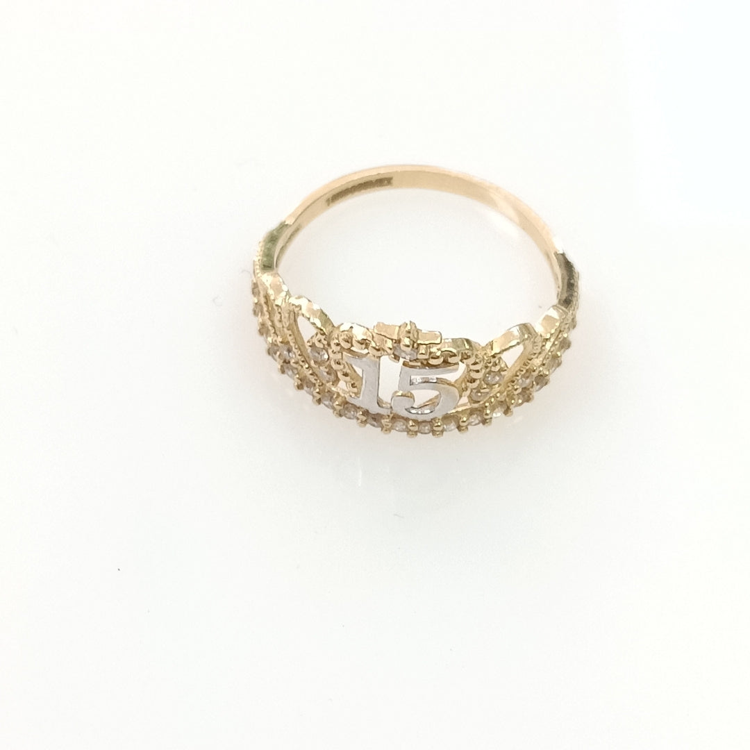 ANILLITO ORO 10 K 1.5 GRMS (SEMINUEVO)