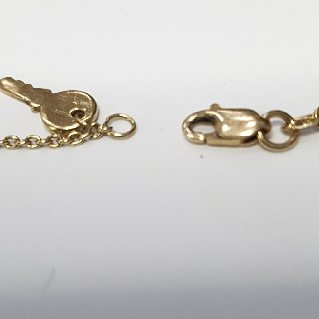 PULSERA ORO COMBINADO 14 K 2,70 GRMS (SEMINUEVO)