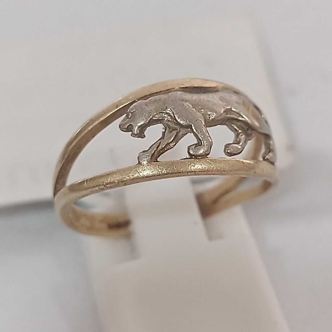 ANILLO ORO,RODIADO 10 K 2,00 GRMS (SEMINUEVO)